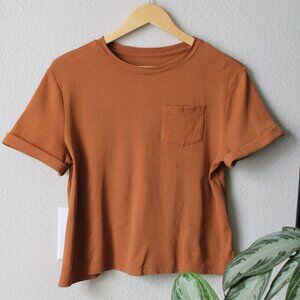 Cropped Basic Tee - A New Day